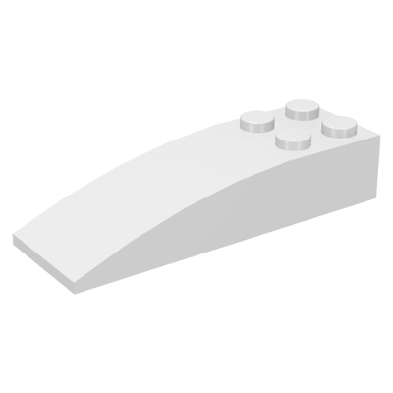 Dakpan, Gebogen 6x2 White